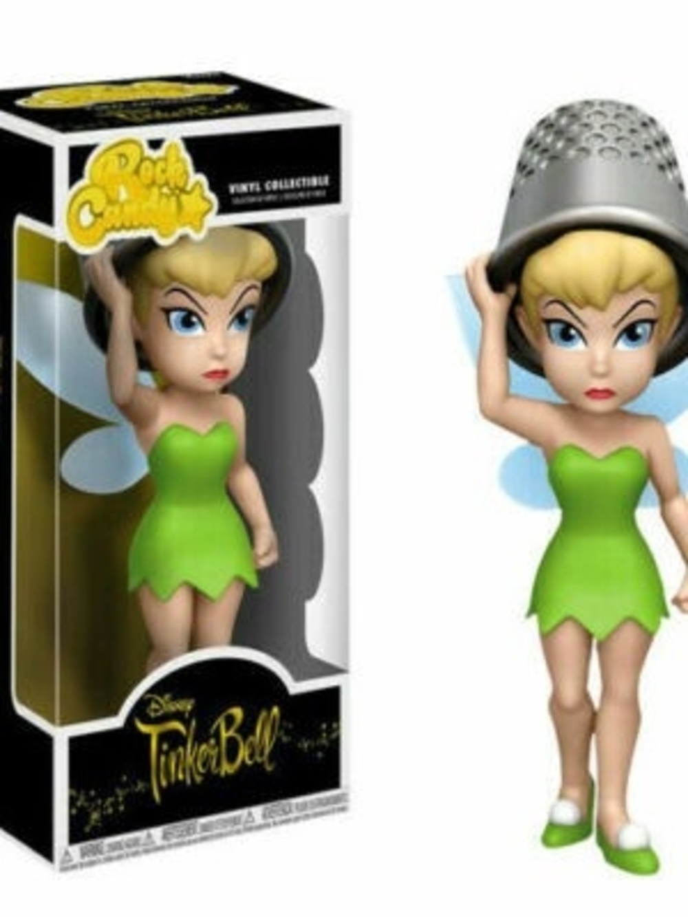 Funko Rock Candy Disney Tinker Bell Vinyl Figure Discontinued Collectible